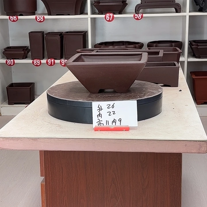 山***多花盆紫砂四方斗小