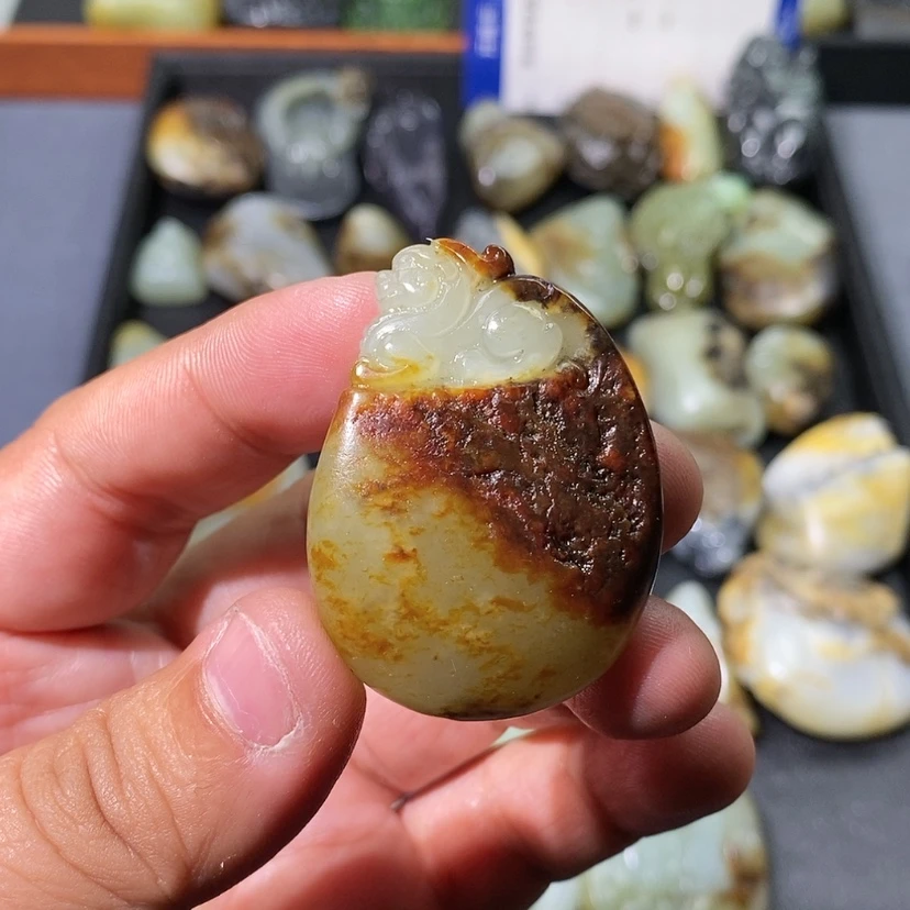 【闪购商品】和田玉颈饰未镶嵌奇*轩