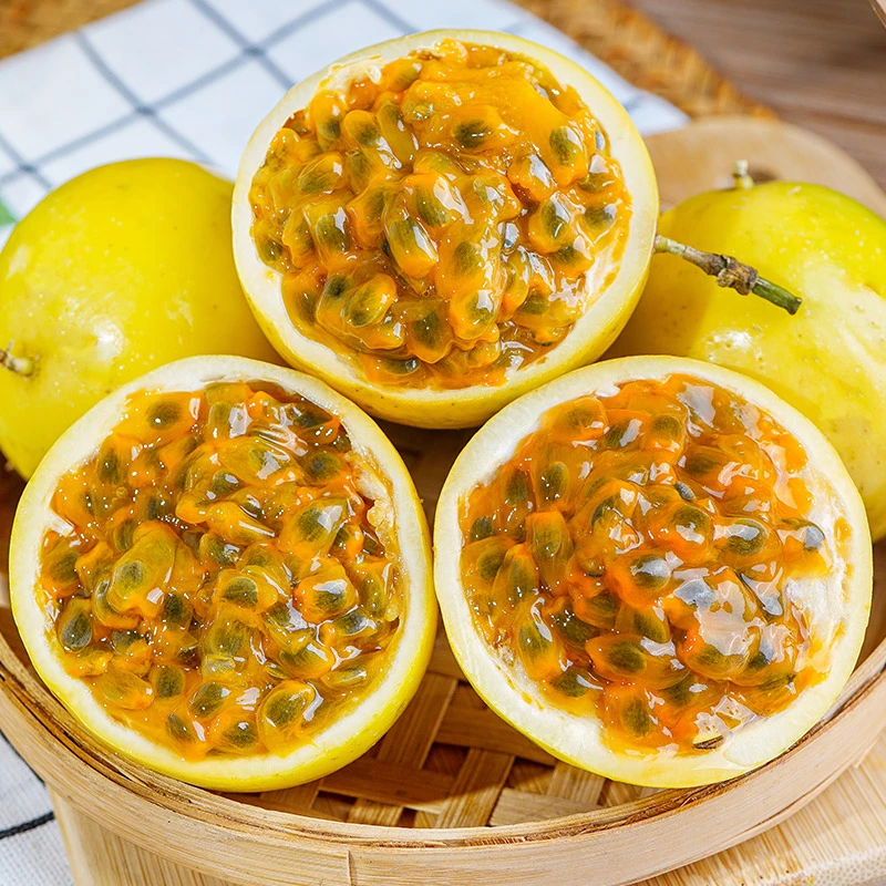 云南蒙自正宗黄金百香果新鲜水果当季现摘香甜饱满多汁丰富满维C