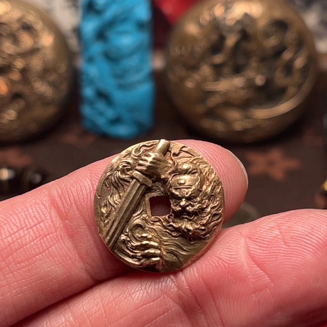 银S925青铜钟馗伏魔大帝