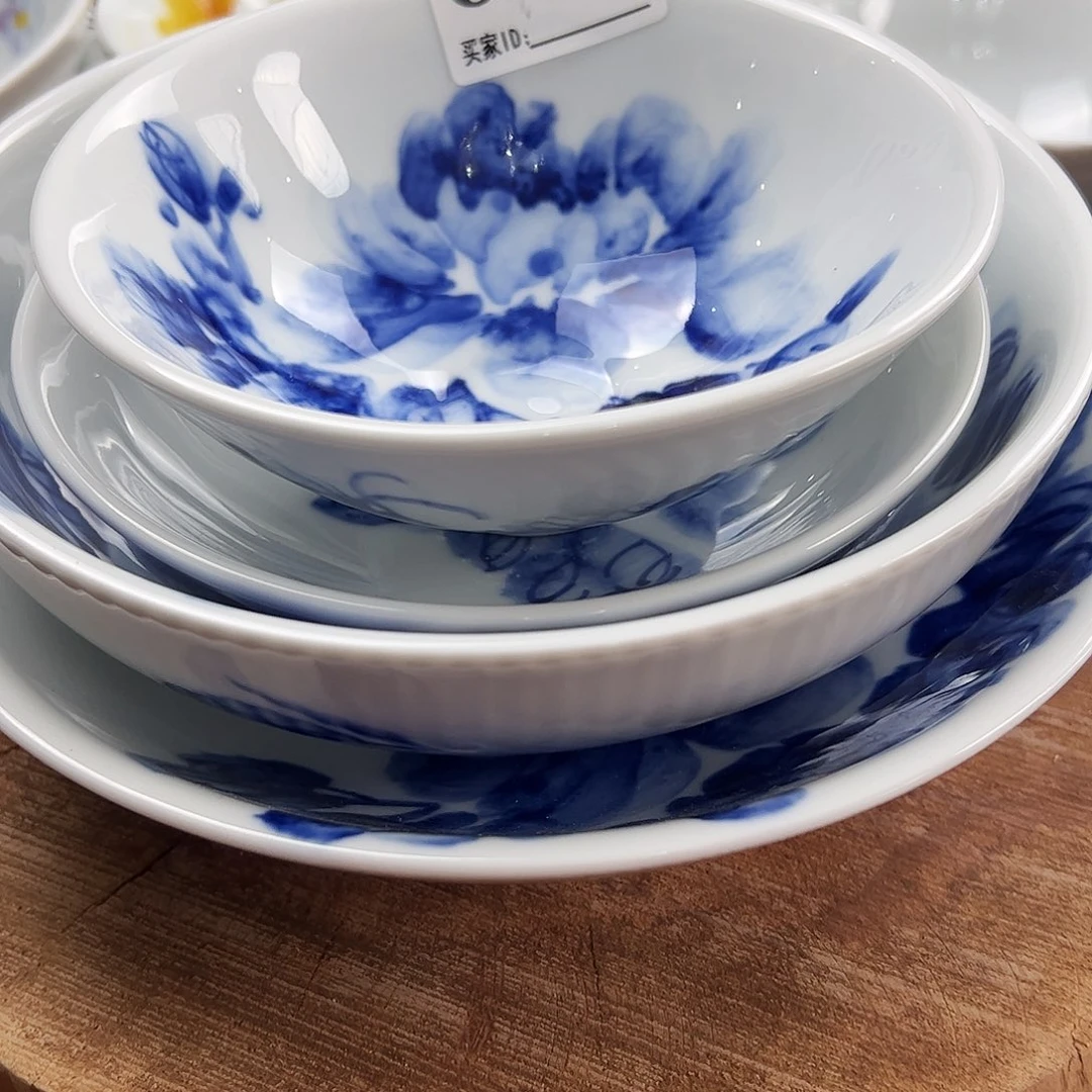 瓷片冰*c景德镇陶瓷手工手绘制作