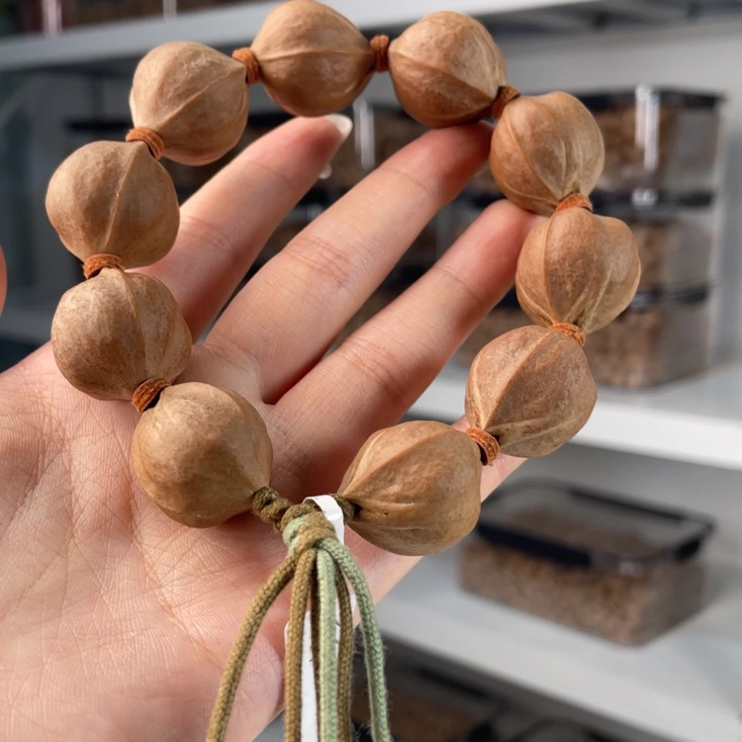 檀***舍手串/手链橄榄核22.5 25梅林铁核