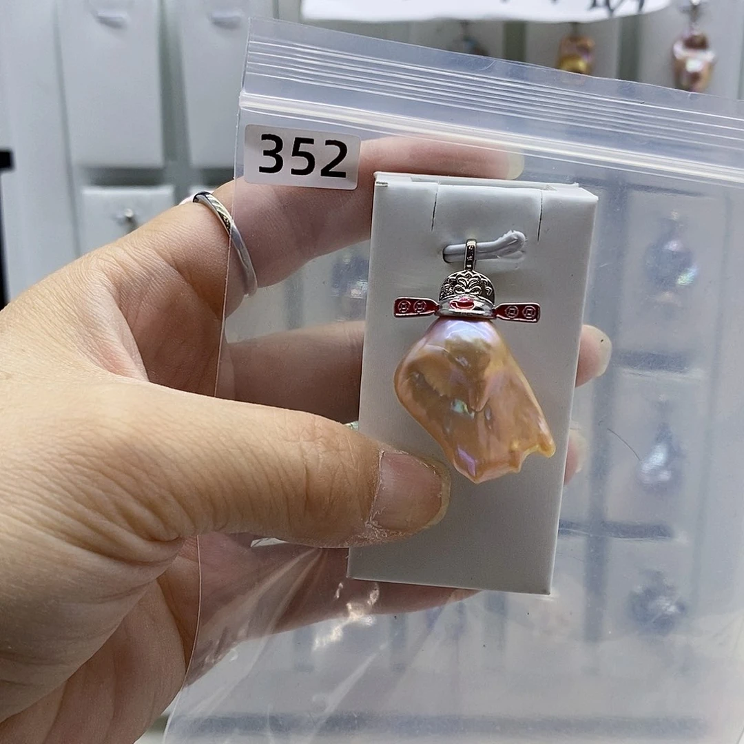 颈饰合金淡水珍珠