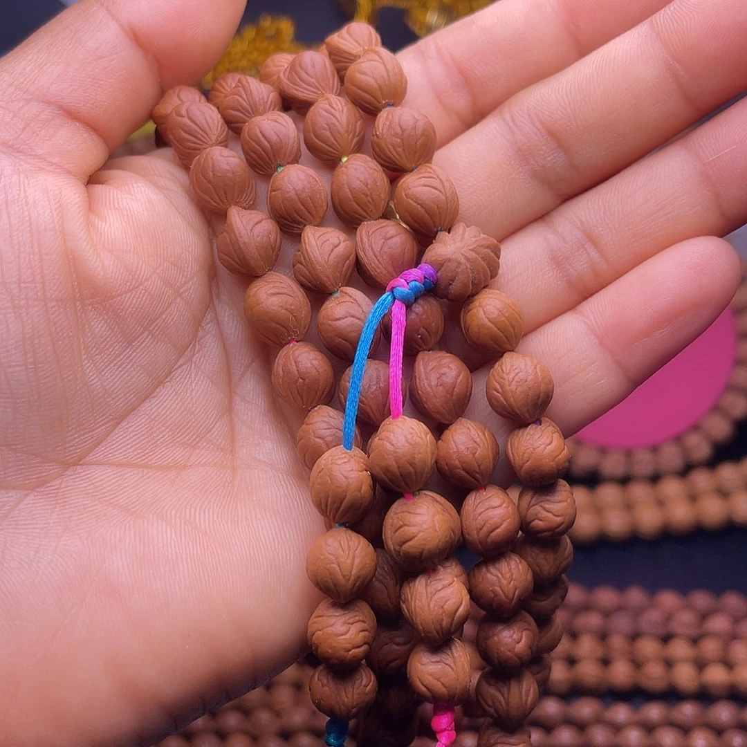 夏***野桃核手串秦岭龙纹桃核野生小龙纹