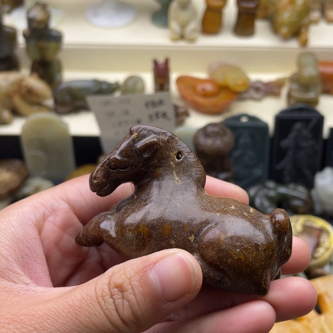 蛇纹石玉未镶嵌颈饰168