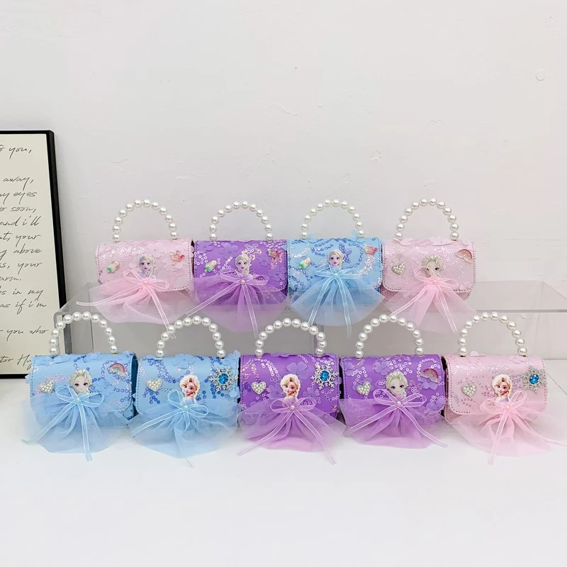 小香风手提包小包包网红肩包韩版新款洋气公主包手拎包宝宝小挎包