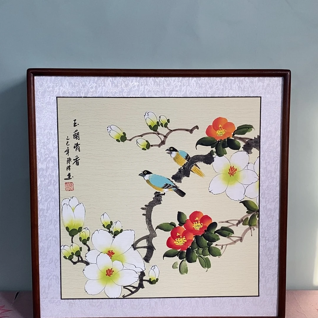 国画带框尺寸62✖️62厘米