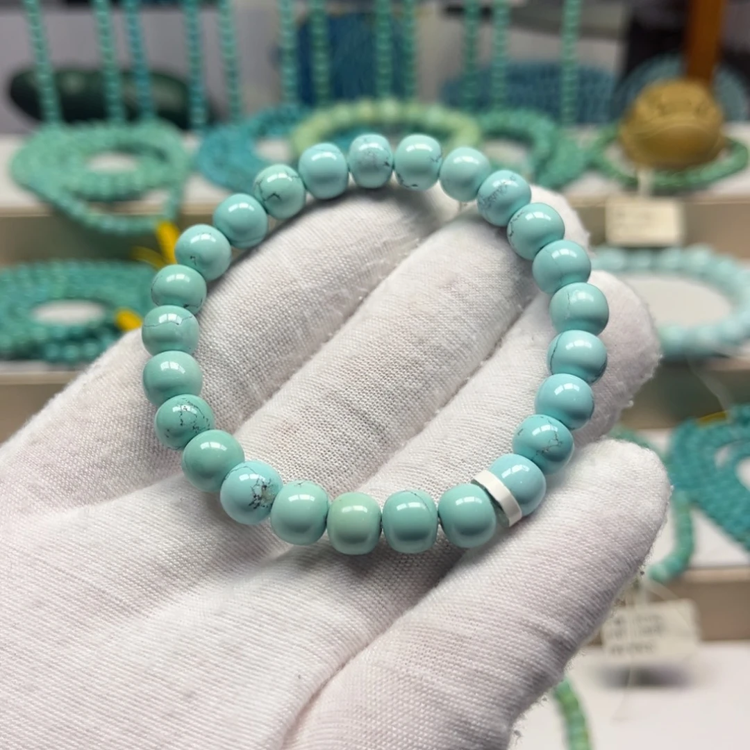 绿松石未镶嵌手链