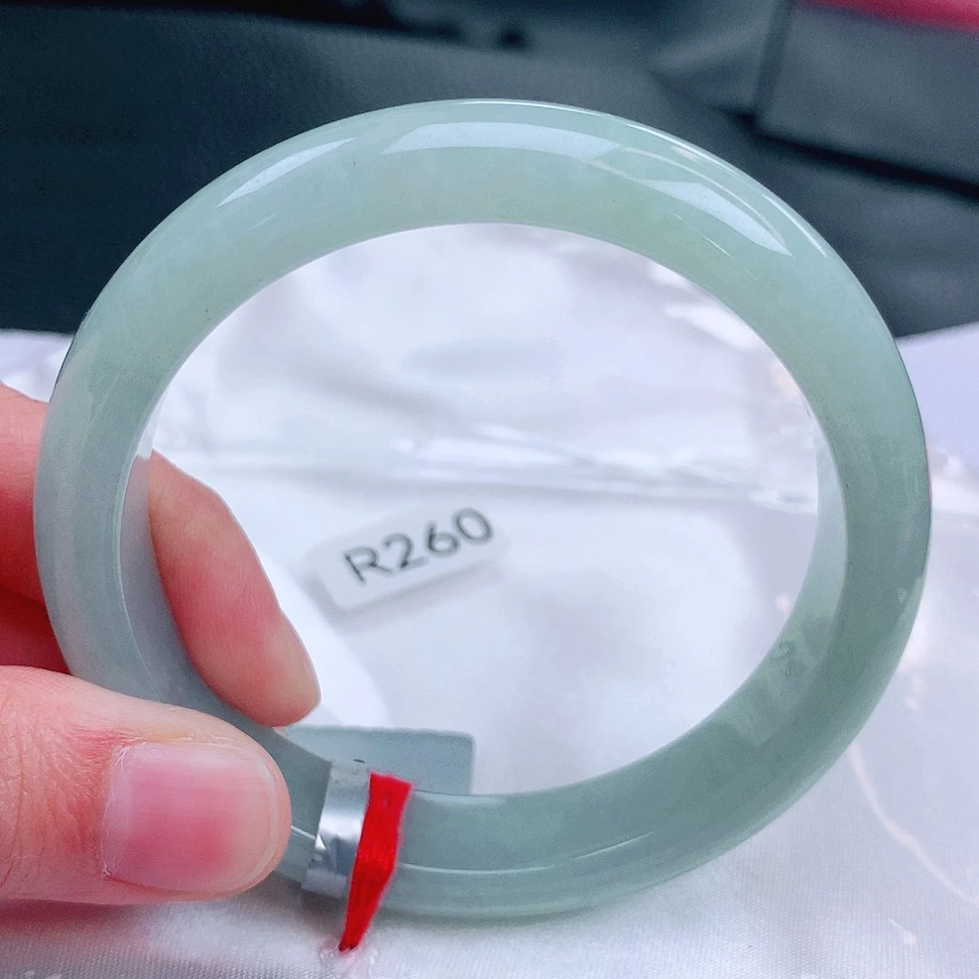 翡翠未镶嵌手镯缅甸天然a货翡翠手镯