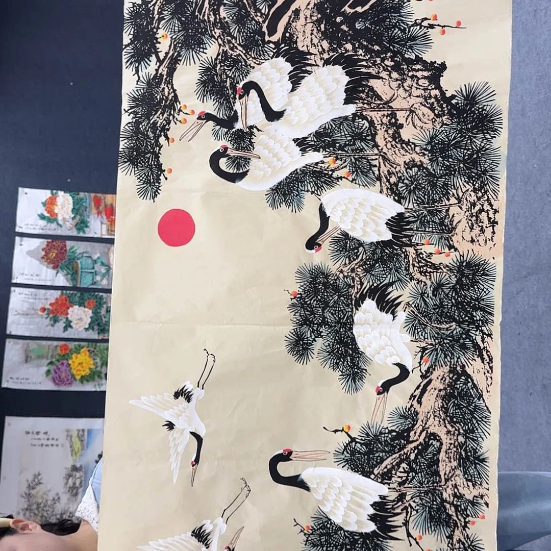 国画非常精美的一幅作品