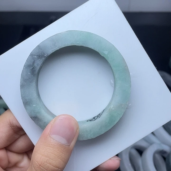 定制翡翠翡翠手镯未镶嵌53-58