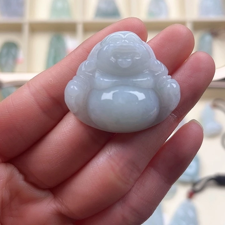 翡翠颈饰未镶嵌天然