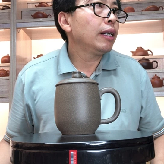 段泥茶杯青玉杯容量400