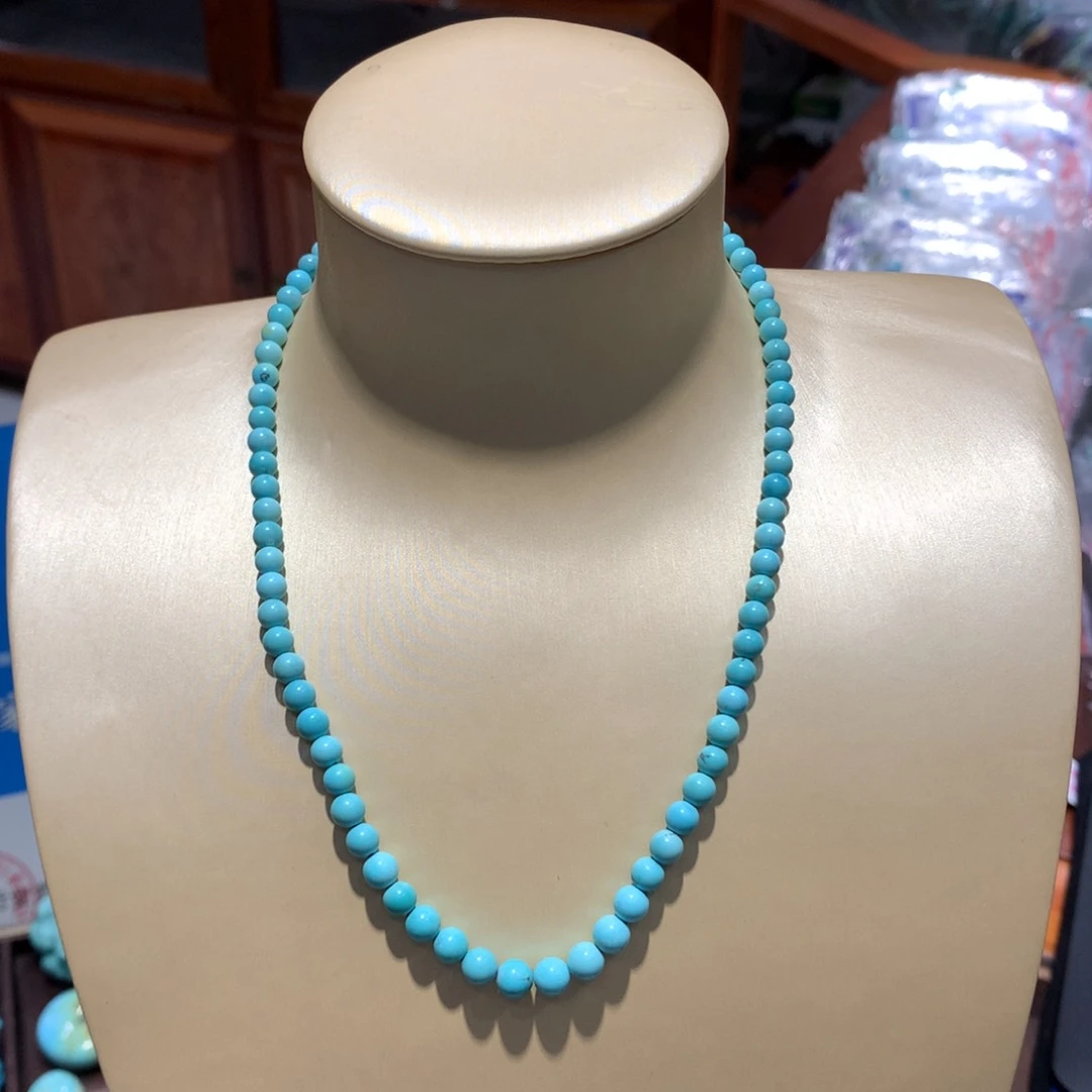 绿松石长链未镶嵌