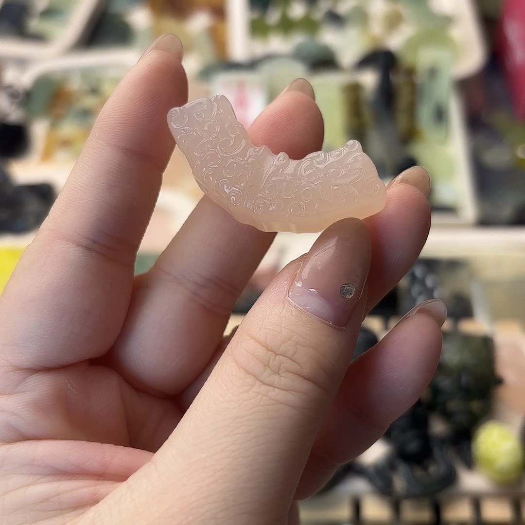 蛇纹石玉合金颈饰