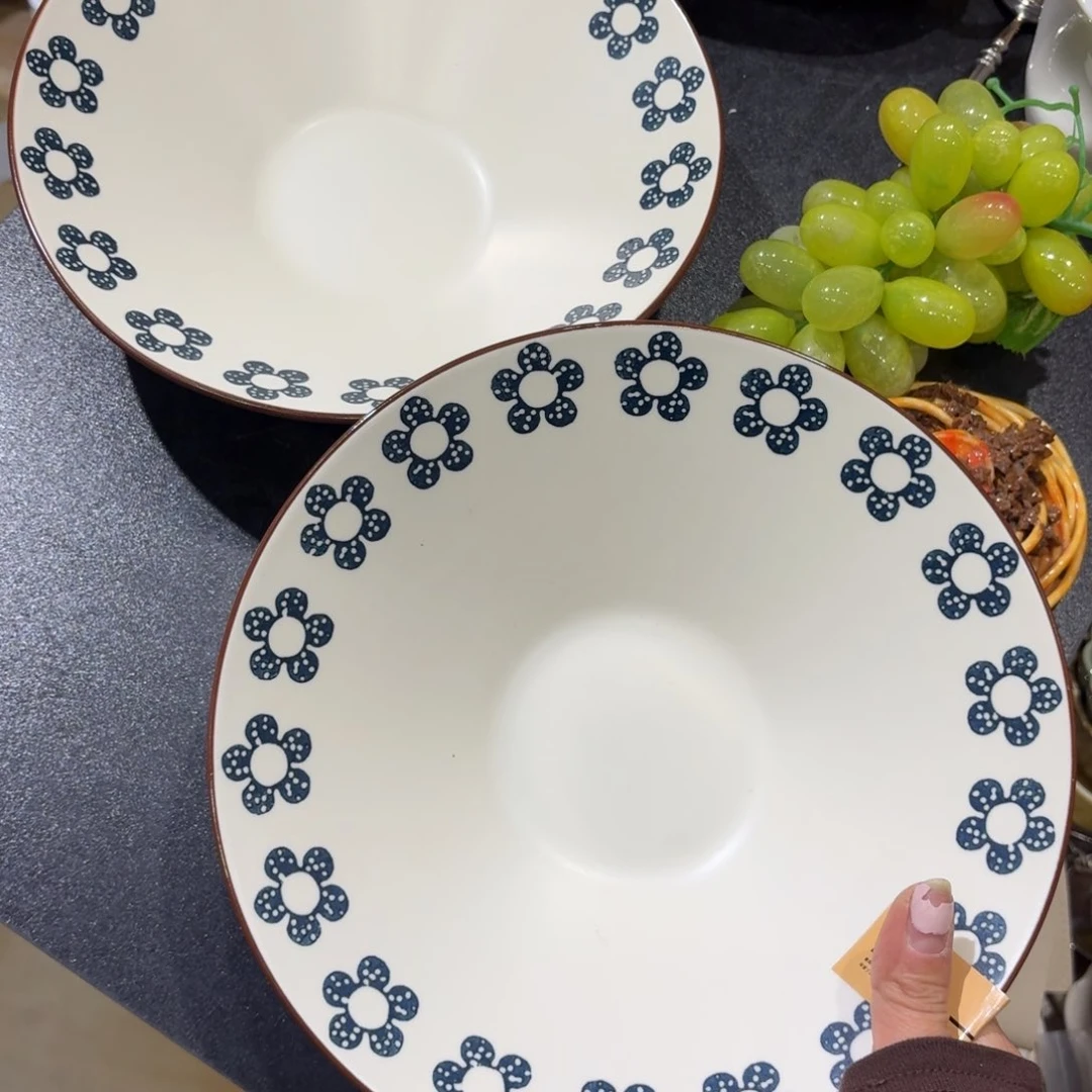 瓷两个9寸深盘两个