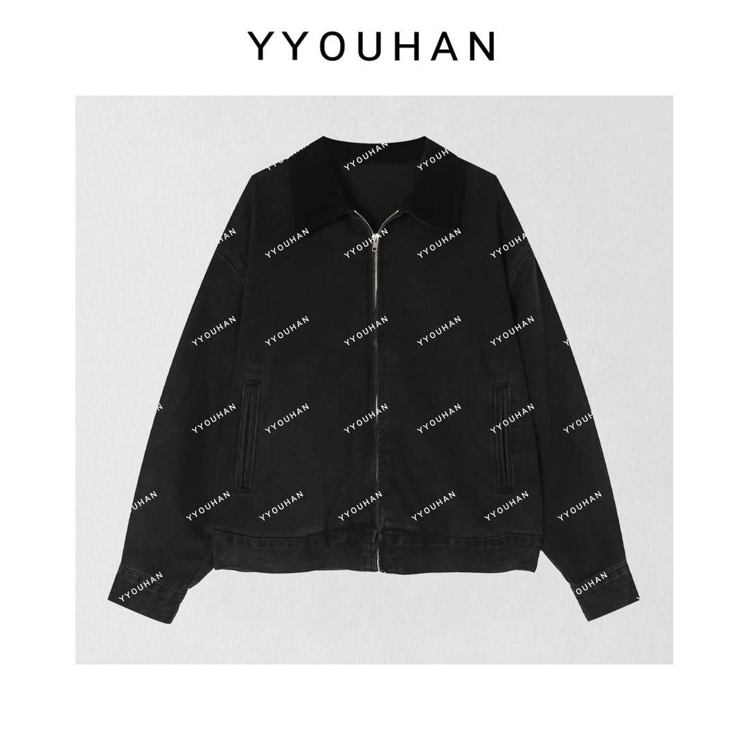 YYOUHAN 2025新款至简张力小众设计极简风牛仔外套 2508C4364