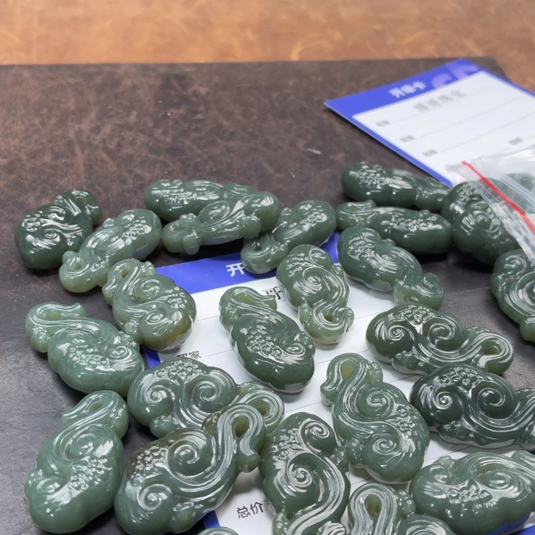 和田玉未镶嵌颈饰多样性发货拍一发一