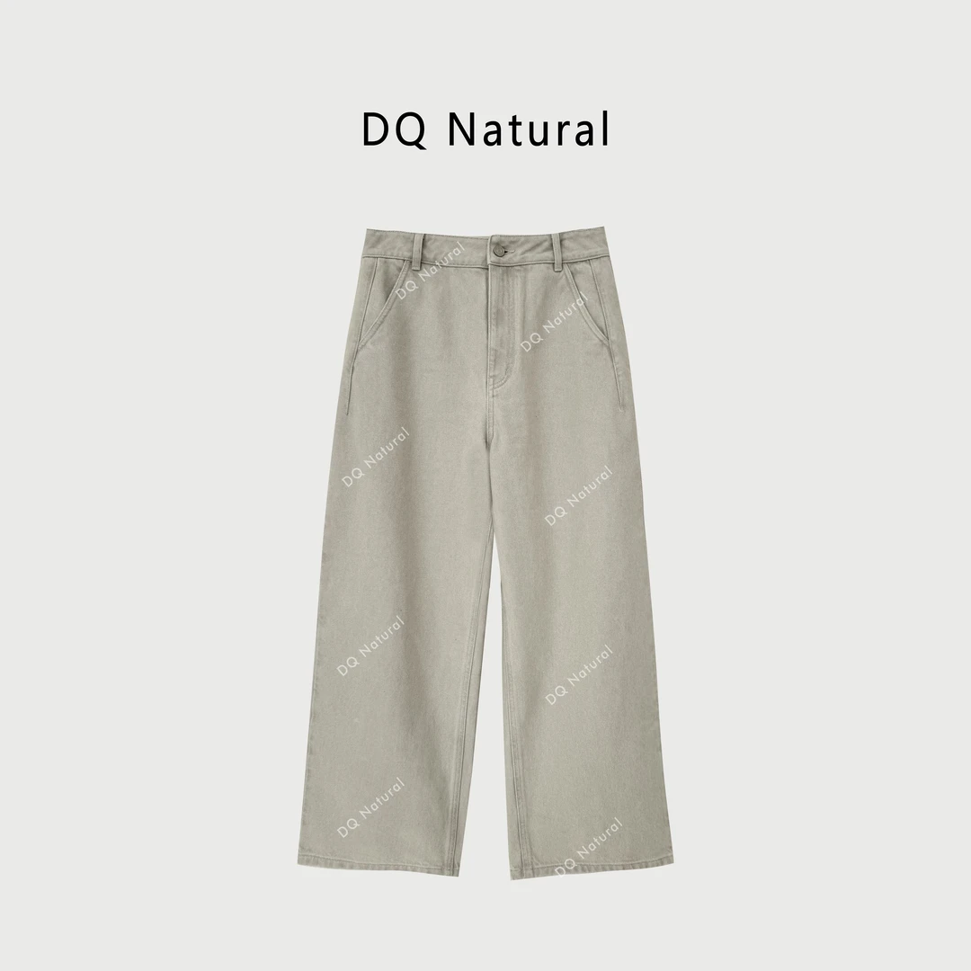 【DQ Natural】极简雾霾垂感牛仔裤 774271