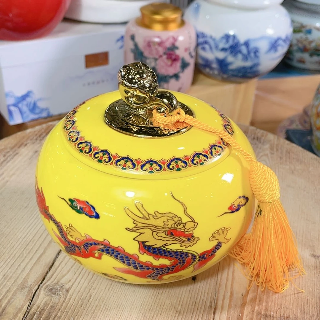 【闪购商品】罐陶瓷茶叶罐密封罐