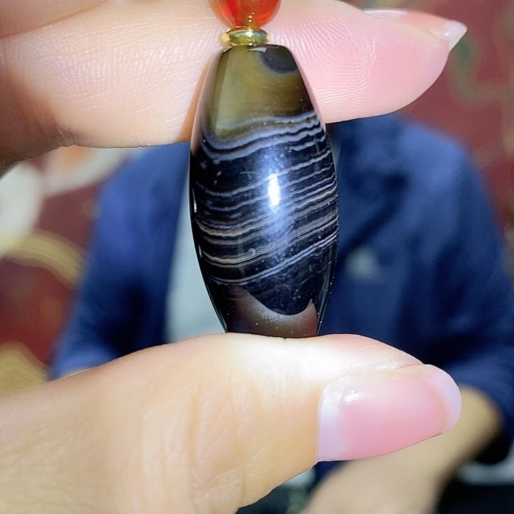 玛瑙/玉髓颈饰合金