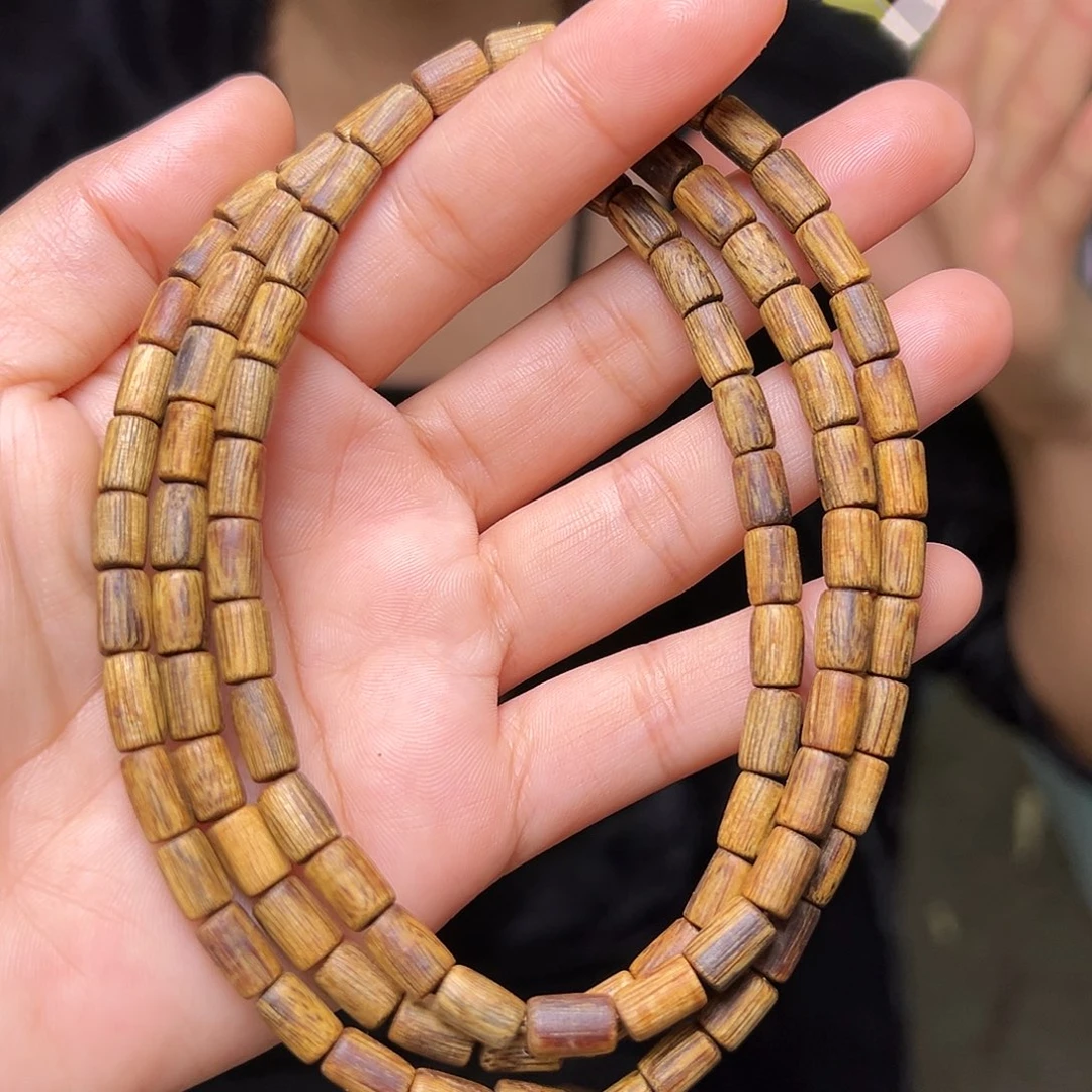 手串沉香海南老白奇金丝红油树心油多样性发其一