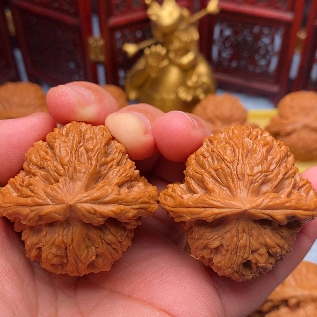 把件文玩核桃45全品绝配三角南疆
