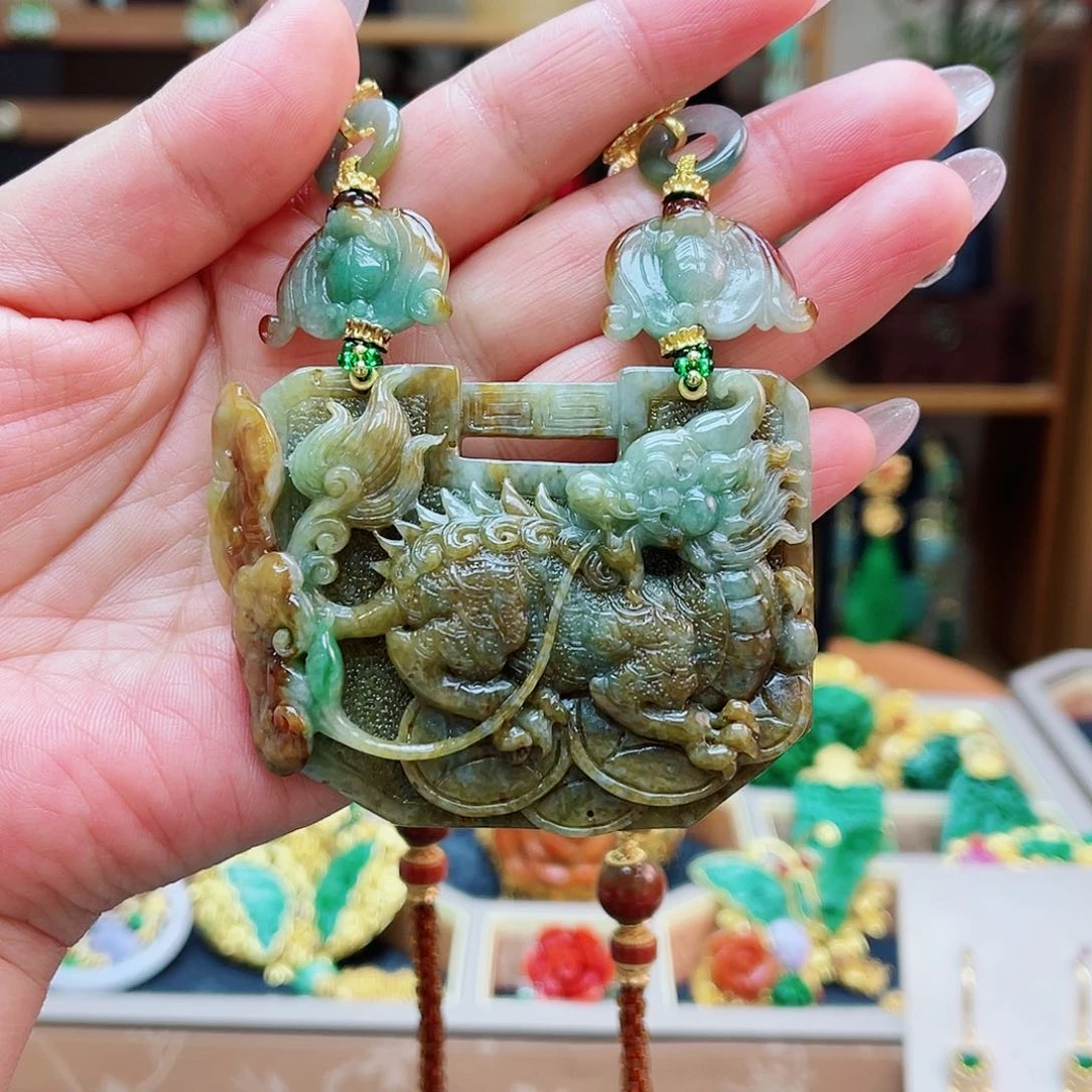 颈饰合金翡翠48小时鉴赏期