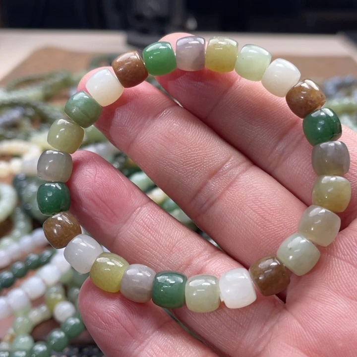 和田玉手链未镶嵌