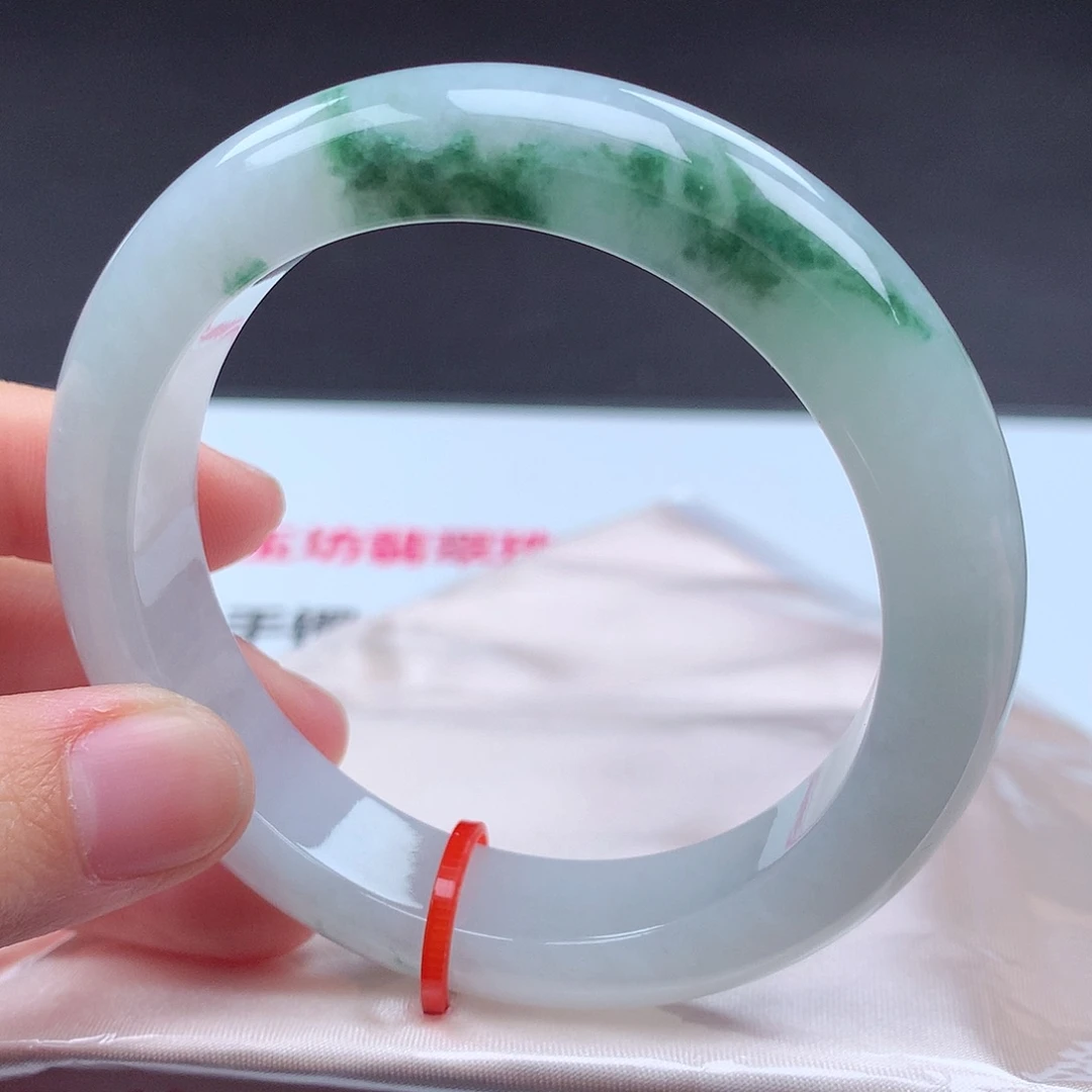 未镶嵌手镯翡翠002054 手镯