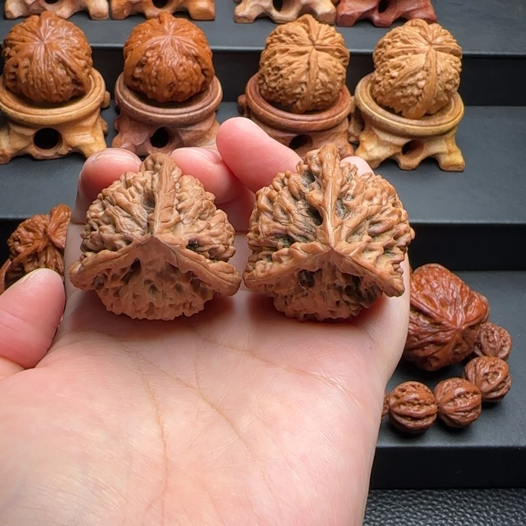把件文玩核桃官帽奔全品40
