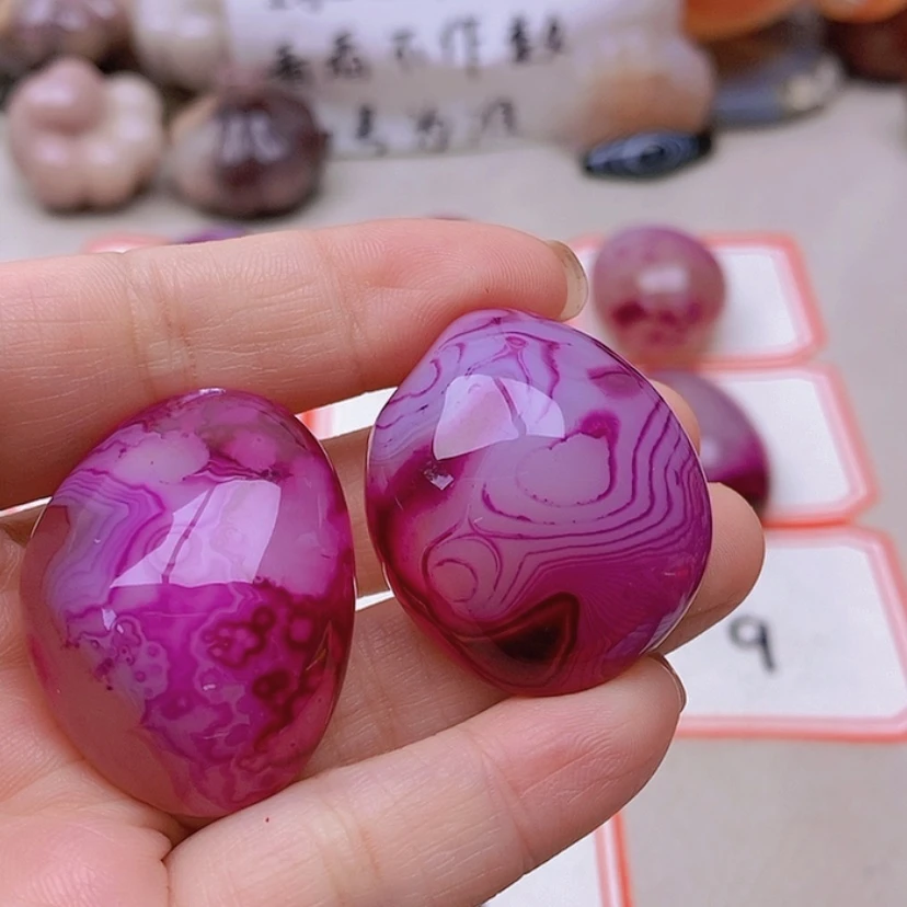 【闪购商品】未镶嵌玛瑙/玉髓珠宝半成品平**福
