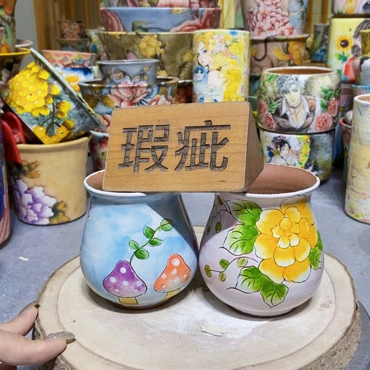 景德镇艺术手绘作品