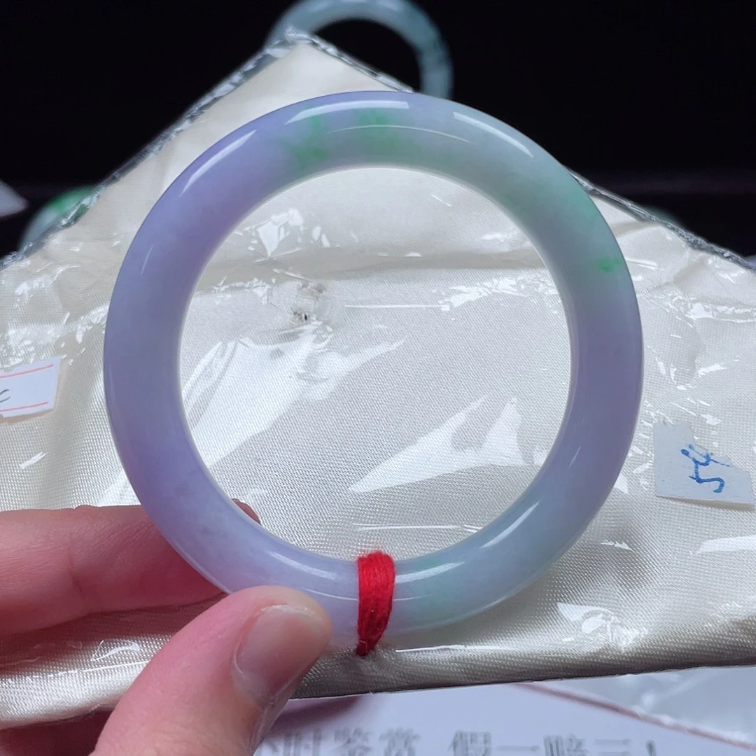 翡翠手镯未镶嵌54圆条