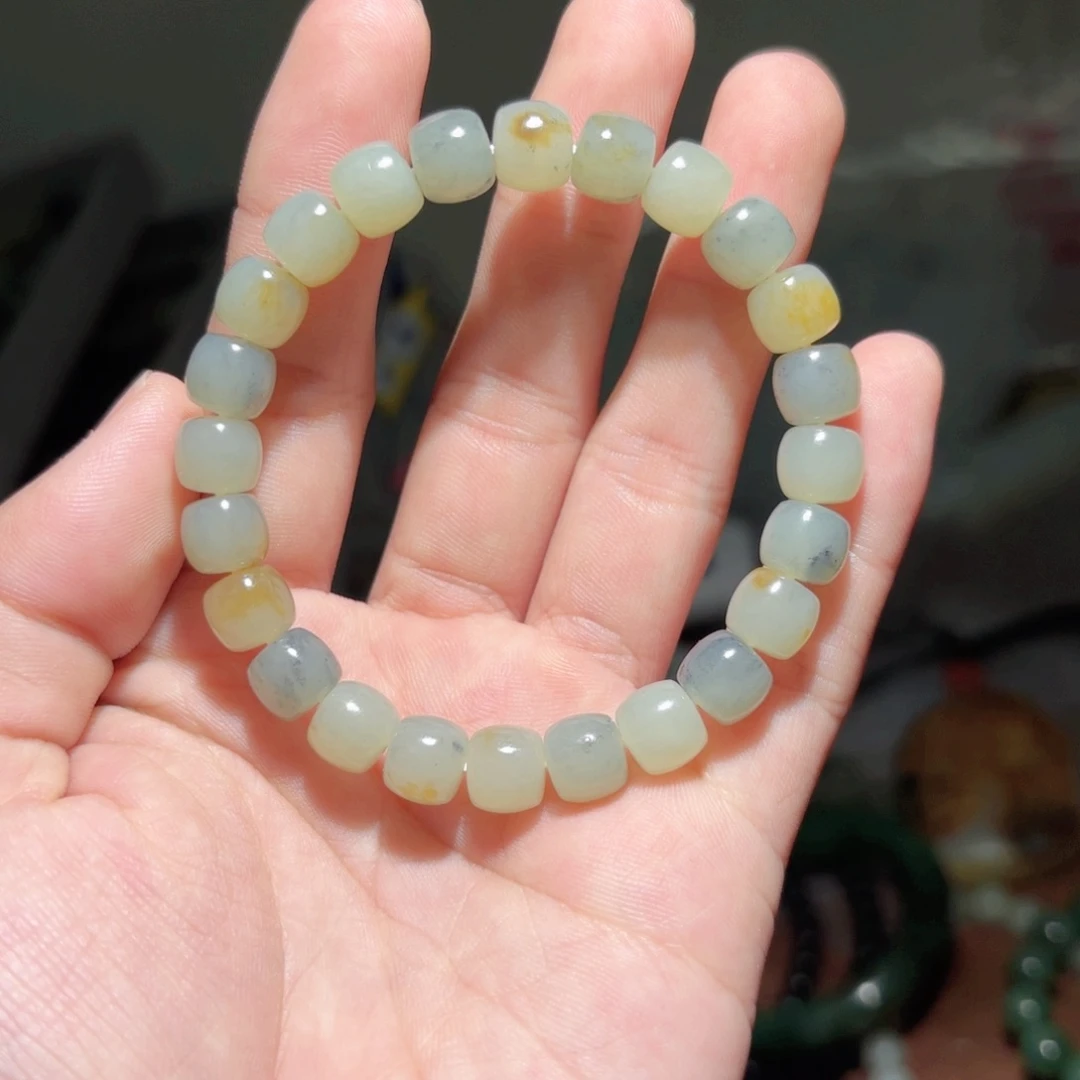 和田玉手链未镶嵌