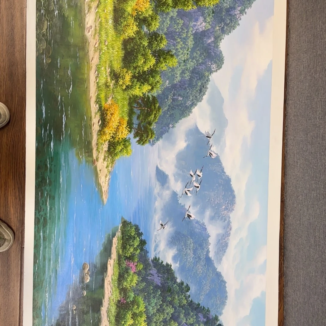 油画一起吃火锅的感觉