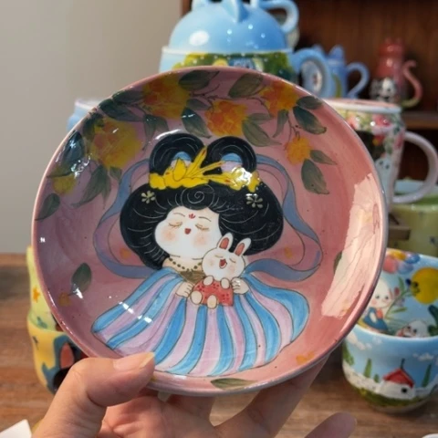 炉景德镇釉下手绘陶瓷