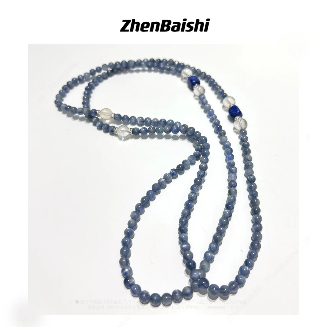 天然水晶精美设计项链【ZBS229 】多样性发其一