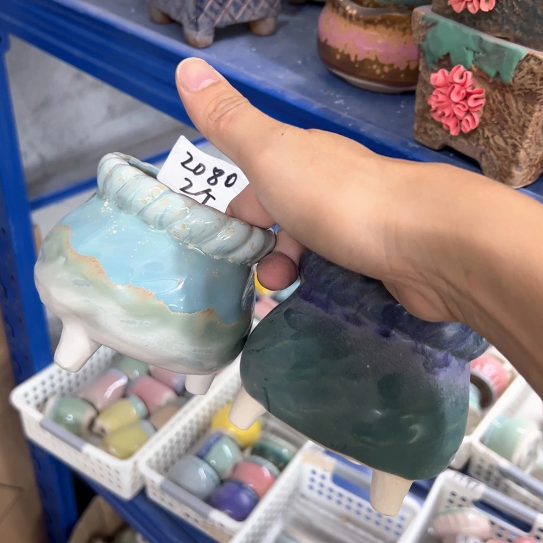 陶瓷多肉小花盆@@2080