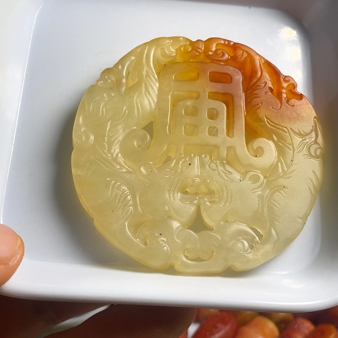 岫岩老玉（透闪石质玉）未镶嵌挂件