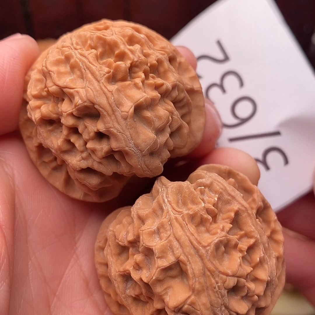 文玩核桃把件40苹果园