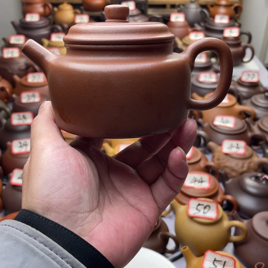 茶壶紫砂宜兴紫砂半手工