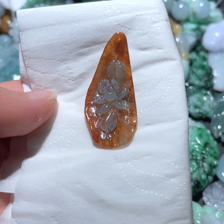 【闪购商品】翡翠颈饰未镶嵌天然翡翠