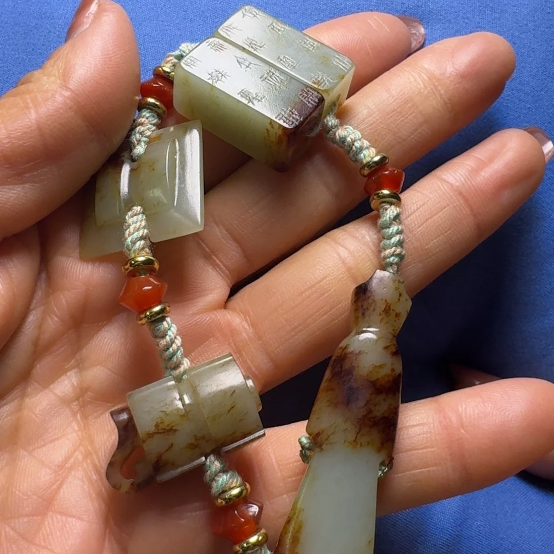 和田玉（糖玉）手链未镶嵌