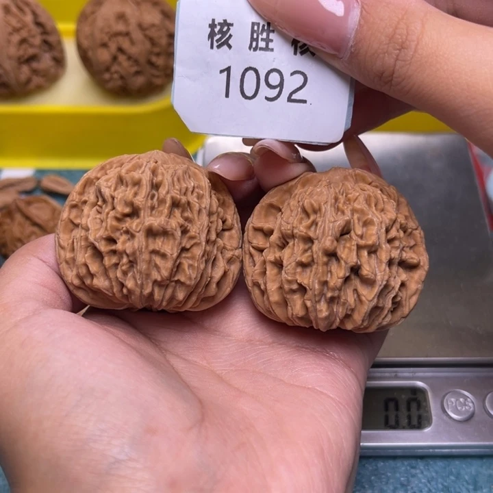 把件文玩核桃四座楼43.1092