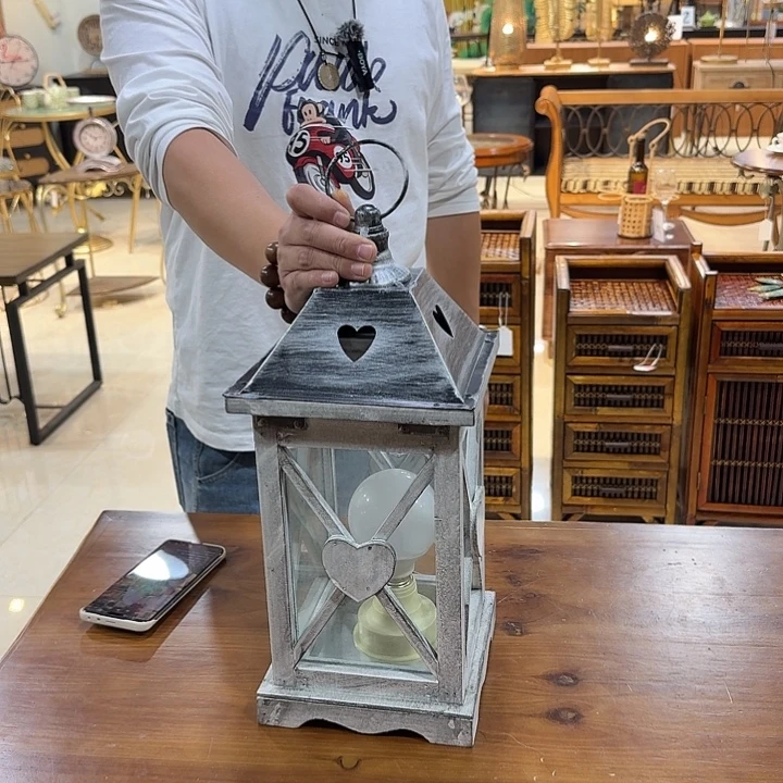 有机玻璃木质灯灯