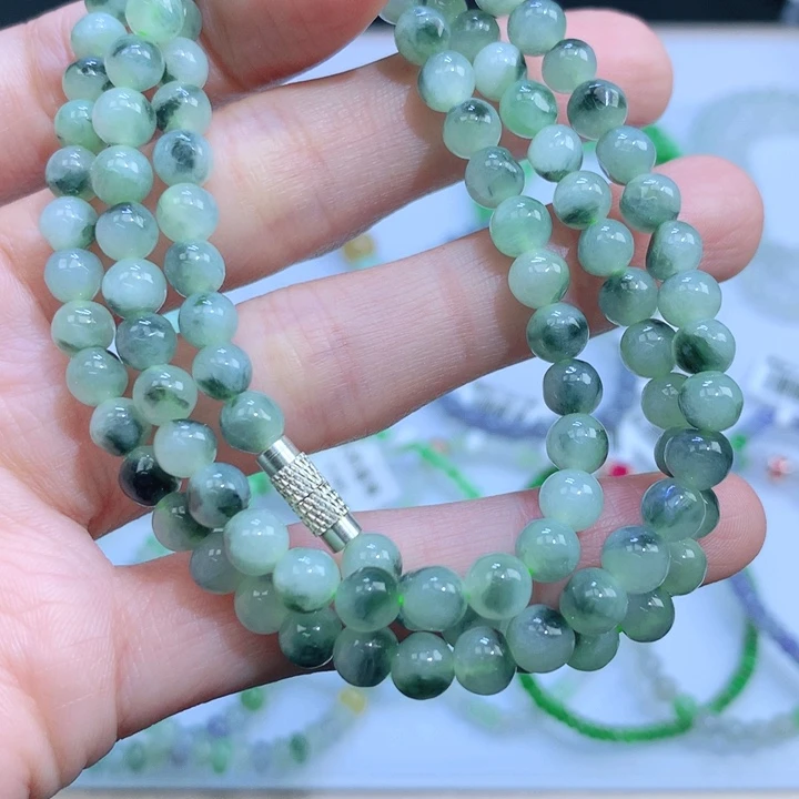 翡翠手链未镶嵌翡翠