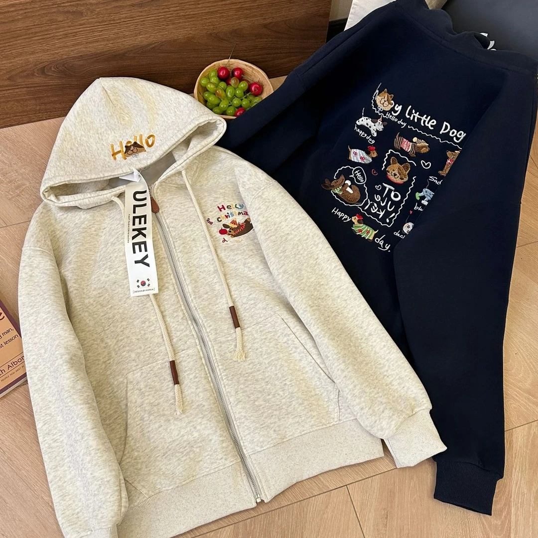 【号码650~699】A春款刺绣圆领卫衣