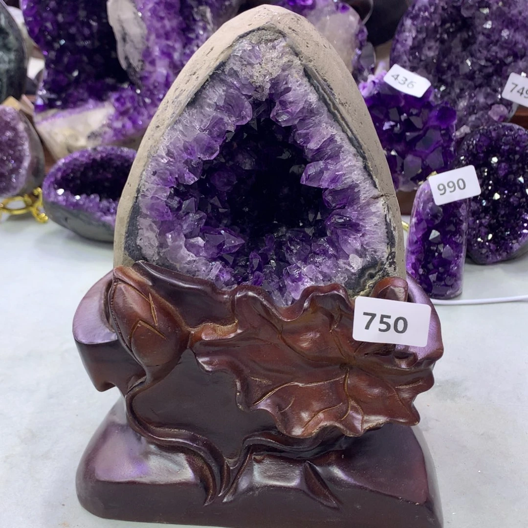 大型摆件（非配饰）紫晶未镶嵌