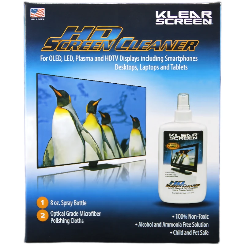 Klear Screen电视屏幕清洁套装 液晶电脑电视屏幕大清洁剂 KS-HDK